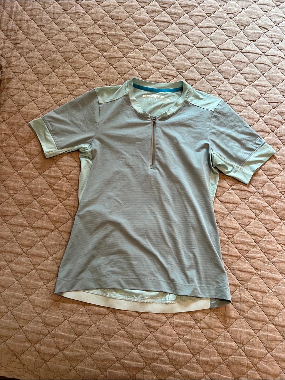 Co-op REI cycling Jersey - Light Sage/Seafoam